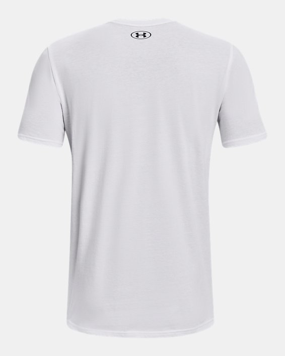 Men's Project Rock Payoff Short Sleeve in White image number 5